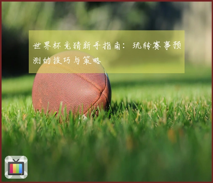世界杯竞猜新手指南：玩转赛事预测的技巧与策略