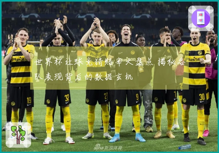世界杯让球竞猜赔率大盘点 揭秘各队表现背后的数据玄机